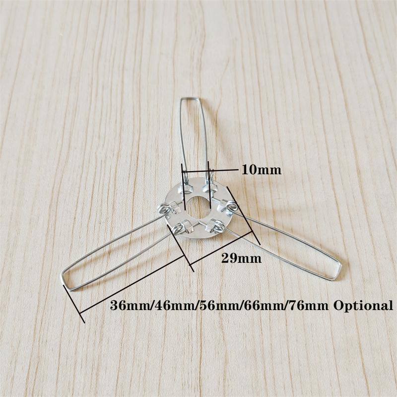 DIY 2-fork Or 3-fork Spring Brackets Fixing Spring Clip Fixing Lampshade Shrapne For Pendant Lamp Lighting fixture Accessories