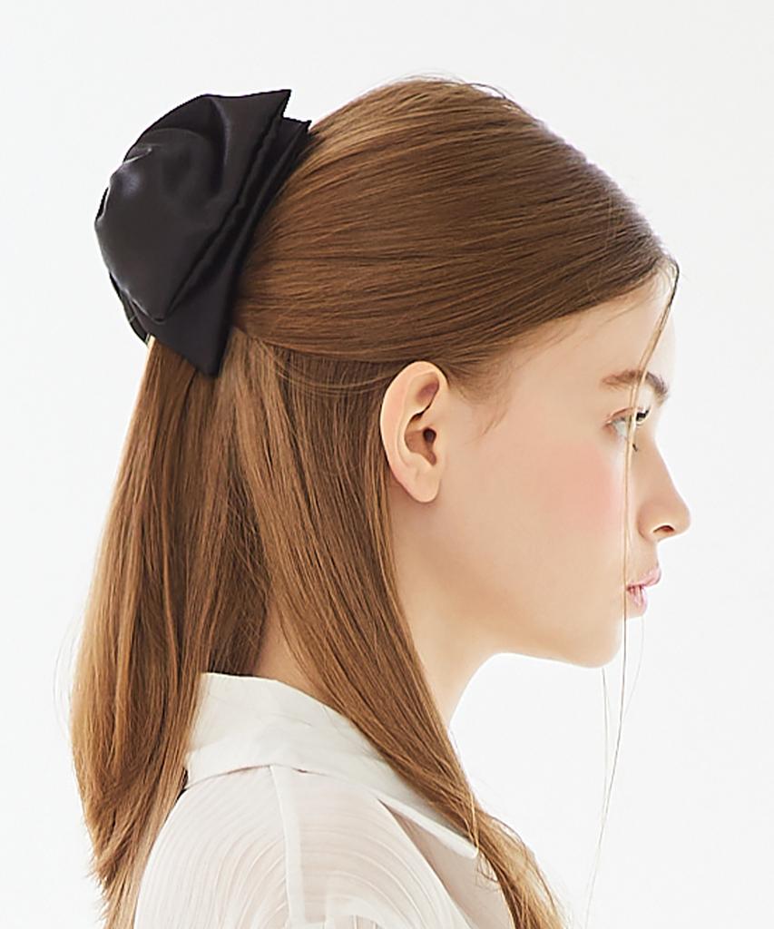 Vvv Big Ribbon Satin Hair Clip