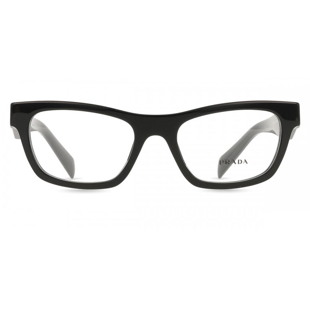 

Prada Women Eyeglasses Pr B01v 16k1o1 Black/52-19-145