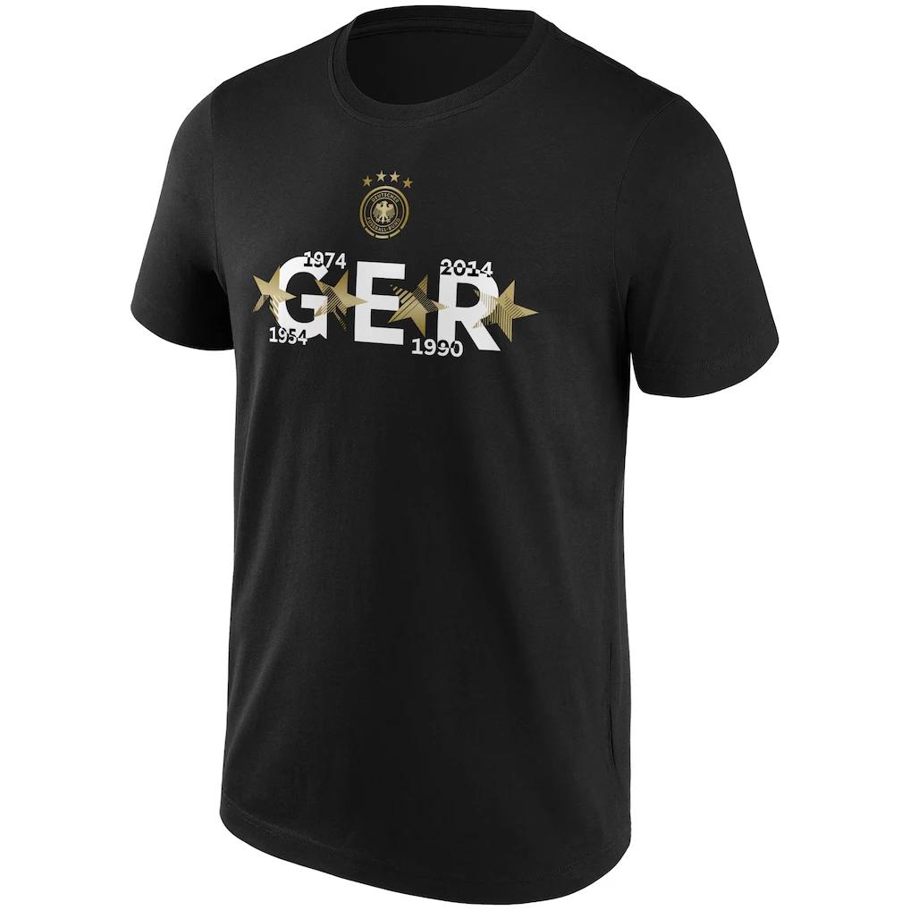 

2026 Hot Sales German Cotton T-shirt Men s and Women s New Summer Cotton Clothing Harajuku Fashion Round Neck Short Sleeve Top S чёрный
