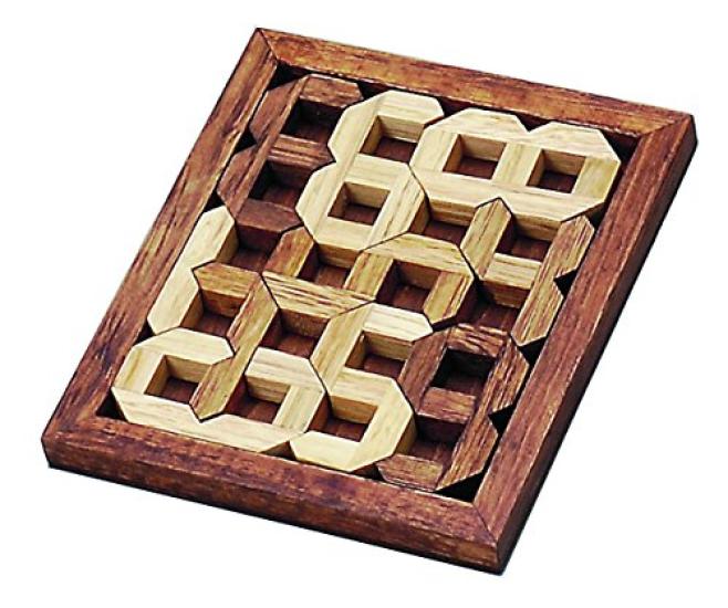 

Wooden Number Puzzle GP-14