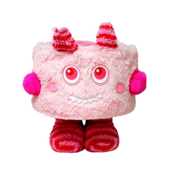 Cartoon Storage Basket with Eyes Legs Large Capacity Vibrant Color Adorable Storage Box Multi-functional Organizer