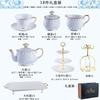 Nordic Bone China High-End Exquisite British Afternoon Tea Set Coffee Cup Saucer Luxury Light Luxury Home