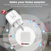 Smartplugg Zigbee EU 16A/20A Smartkontakt med strømovervåking Tidsstyring Stemmestyring Fungerer med Alexa Google Home Alice