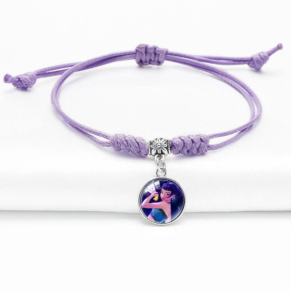 Simple Stylish Woven Bracelet Rumi Zoey Mira Diamond Knot Jewelry Adjustable Pendant Bracelet