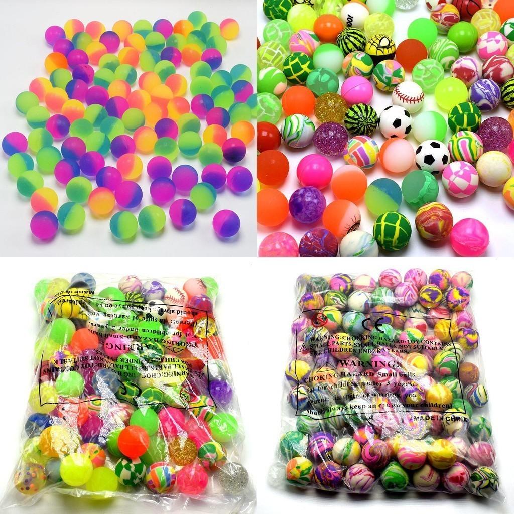 Classic 30mm Mixed Elastic Ball Toy With Magic Eyes Wholesale By Manufacturer
