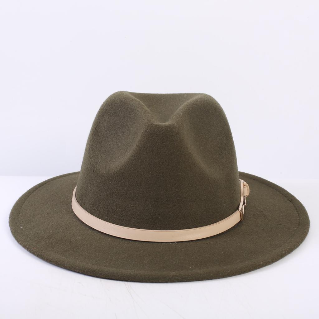 Popular European and American Classic Simple Flat-brimmed Top Hat Men's and Women's Fashionable and Elegant Versatile Jazz Hat Top Hat