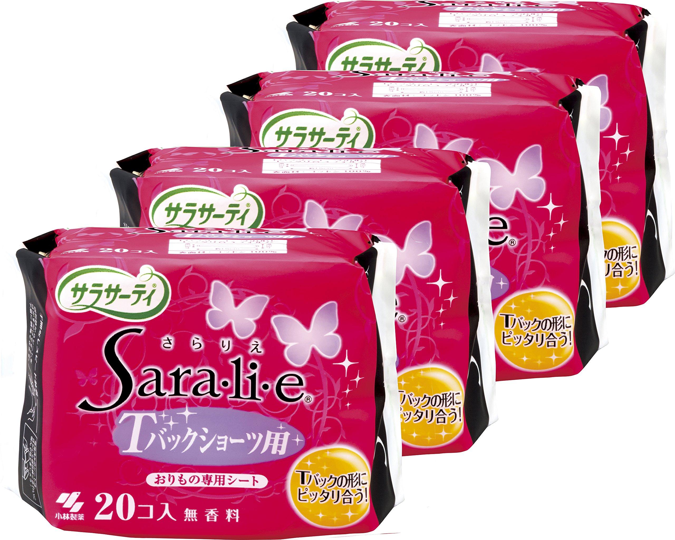 

Sarasaati Sararie unscented vaginal discharge sheet for 20 pieces x 4 pieces [Bulk purchase] T-back shorts,