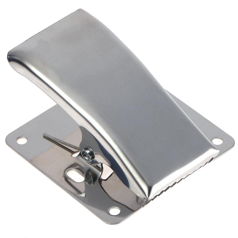 Stainless Steel Deep-Jaw Fish Tail Clip with Mounting Base Fish Cleaning Station Clip Fish Tail Clip for Fish Cleaning Tools