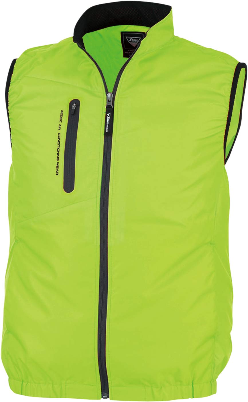 

XEBEC Vest Yellow Green Air-Conditioned XE98010-84-4L XE98010-84-4L зелёный