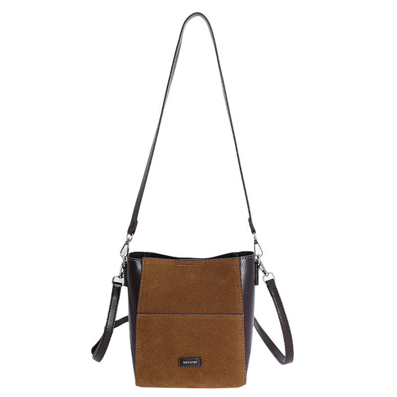 

New Fashiable Crossbody Bags Women Leisure Shoulder Bags Comfortable and Versatile Texture Bucket Bag Soft Matte Leopard Print