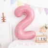 Princess Birthday Jumbo Number Balloon Girls Pink Crown Balloons New Birthday Number Ballons