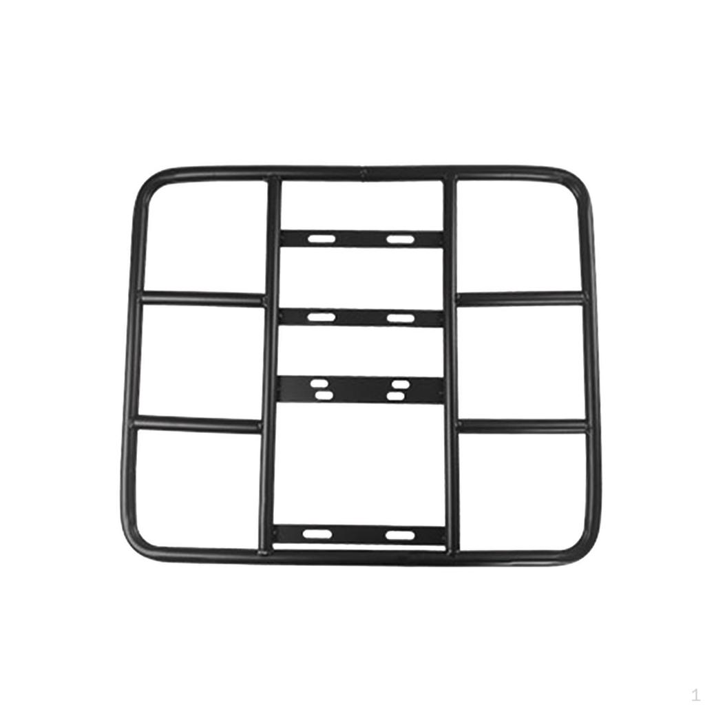 Cargo Rack Fixed Shelf Sturdy Tool Widened Metal Multi-scenario Rear Grille Stand for Bicycle