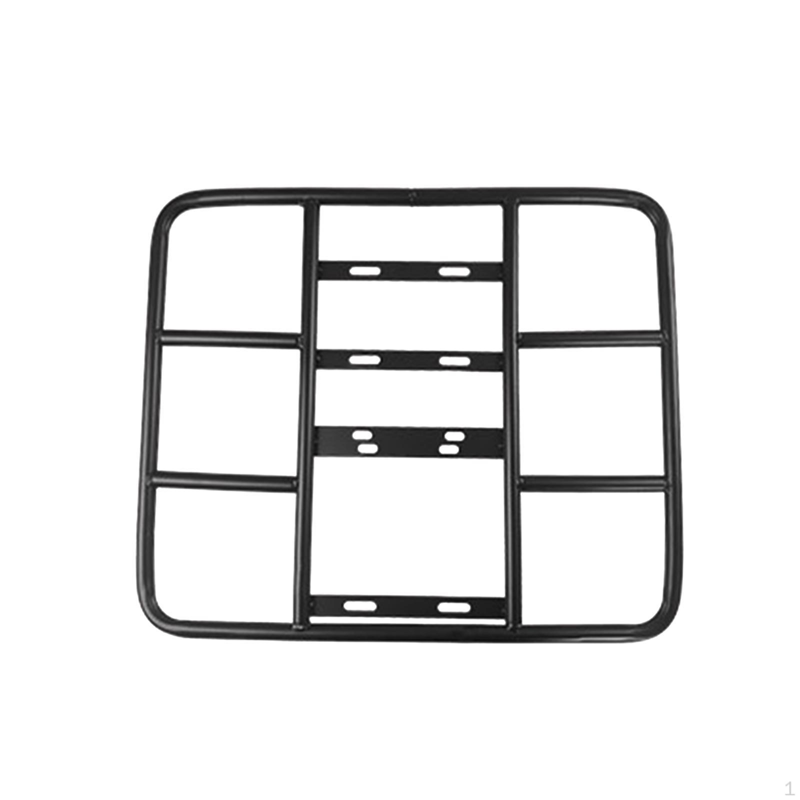

Cargo Rack Fixed Shelf Sturdy Tool Widened Metal Multi-scenario Rear Grille Stand for Bicycle Type B