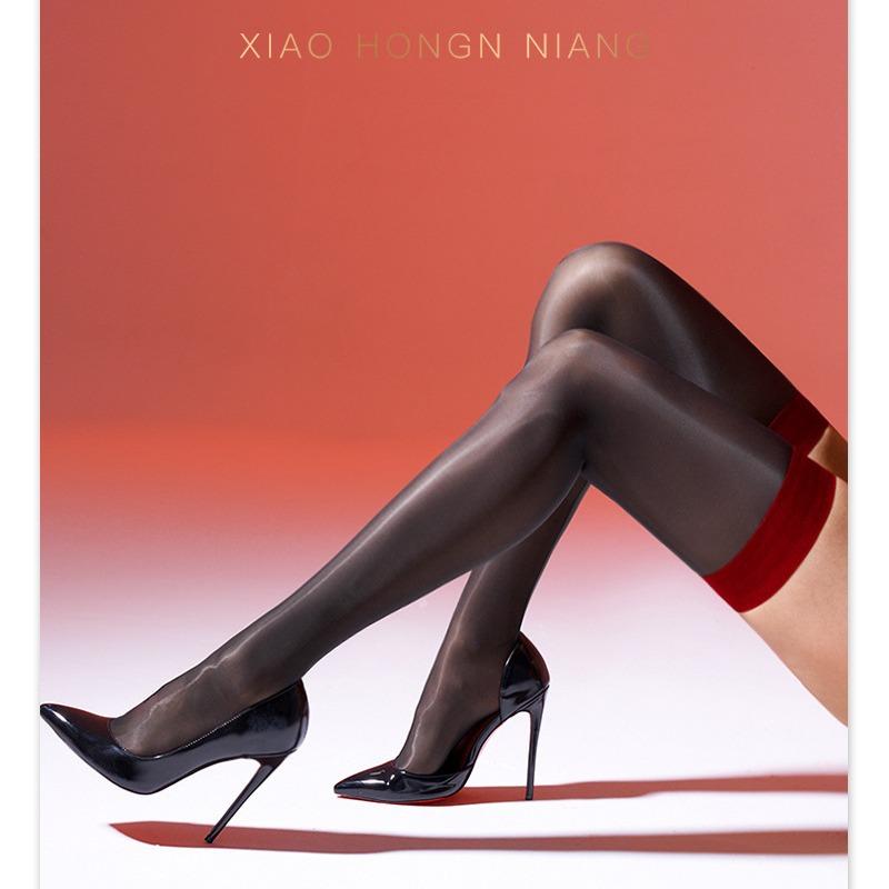 Soft Light Sheer Fashion Silky High-Density Shiny Smooth Long Stockings Lightweight Advanced Pantyhose
