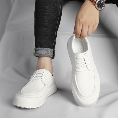 Male Comfortable Walking Footwear New Arrival Simple Men Casual Shoe Genuine Leather Flat Designer Shoes High Quality Male Shoes