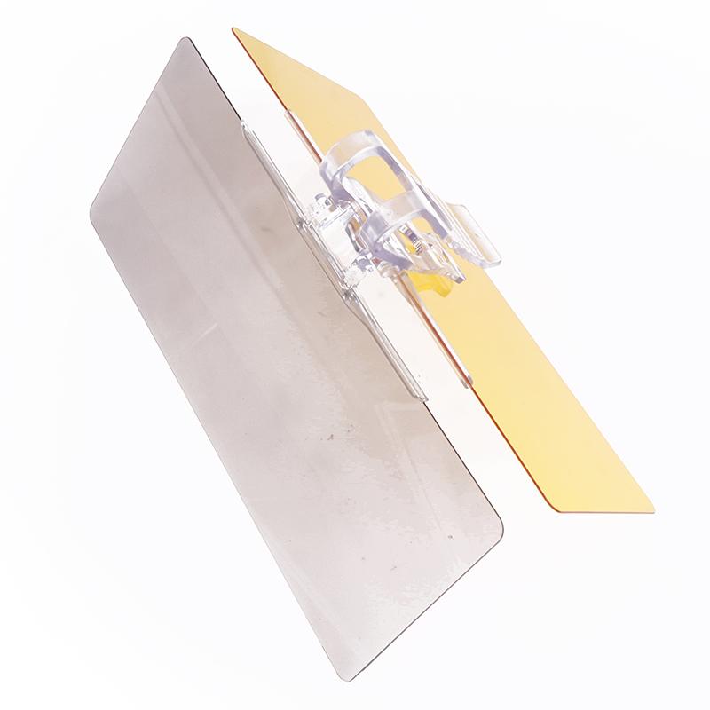 1 buc Hd ochelari de protecție anti-UV anti-orbire scut pentru vehicule de conducere cu clips pentru vizor de vizualizare oglindă de conducere rotativă parasolară pentru mașină
