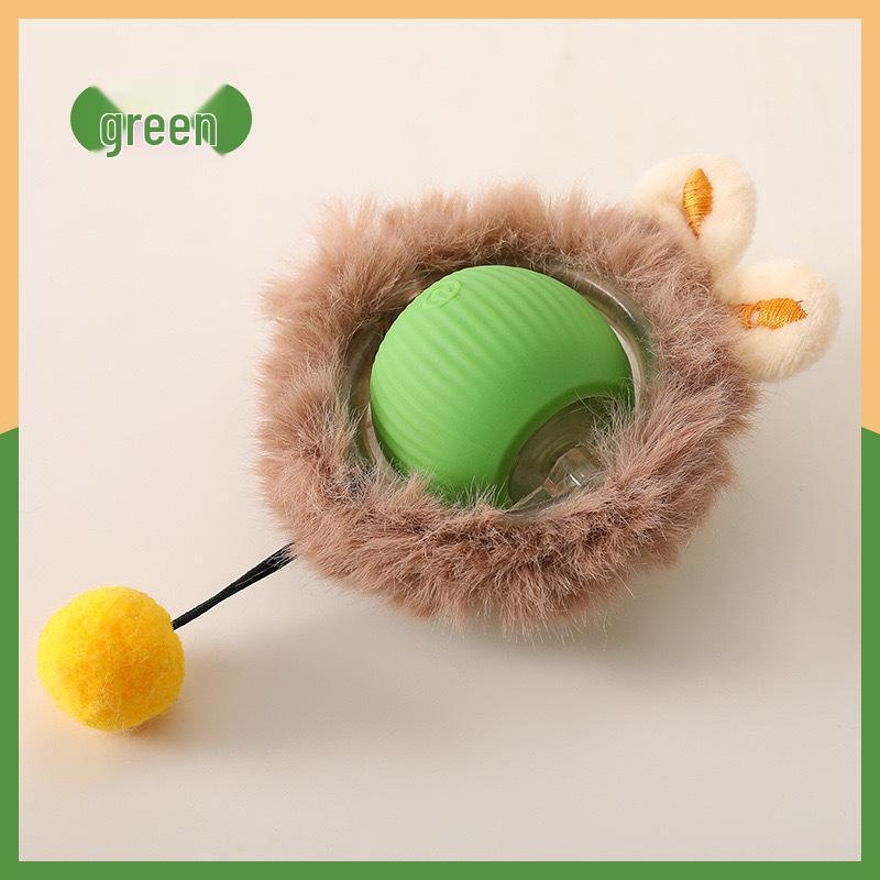 Smart Rolling Cat Teasing Ball: Self-Play Boredom Relief Toy for Kittens