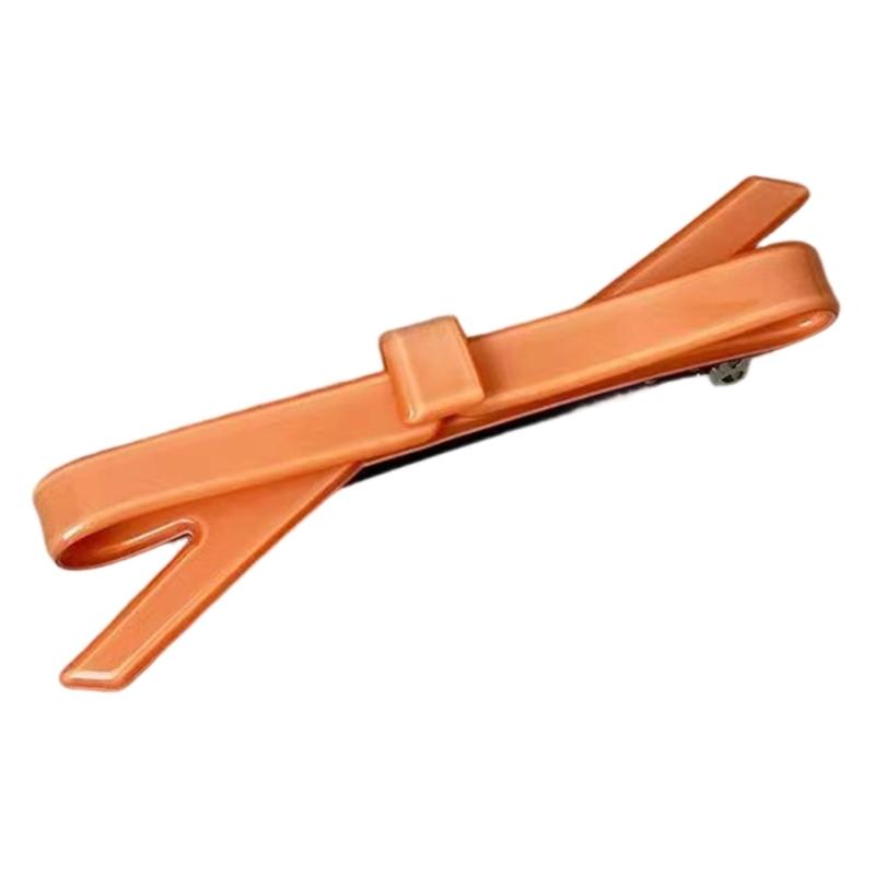 Elegant Hair Clip Barrette Sweet Fashionable Flat Clip Hairpin Stylish Hair Clip for Bunches