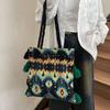 Cloth Tassel Tote Bag Fringe Bohemian Handbag Fashion Ethnic Style Shoulder Bag Girls