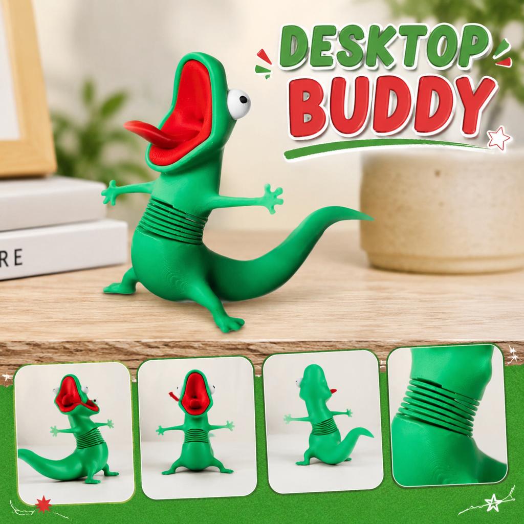 3D Printed Articulated Spring Toy