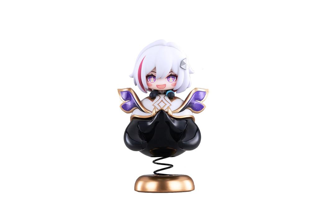 Collapse Star Rail Topaz & Kabu Chibi Character Swinging Stand PVC & ABS Painted Complete Figure