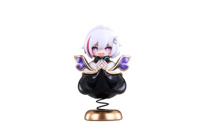 Collapse Star Rail Topaz & Kabu Chibi Charakter Schwingender Ständer PVC & ABS Bemalte Komplettfigur