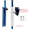 Adjustable Fishing Rod Holder Portable Fishing Rod Holder Bracket Fishing Pole Holder Boat Marine Yacht Kayak Outdoor Fishing