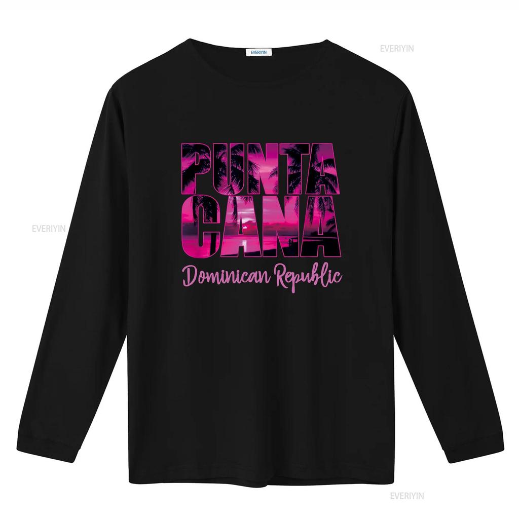 Punta Cana for Women Vacation Souvenir T Shirt vintage Washed Unisex Slightly Top For Everyday Wear homme designer clothes