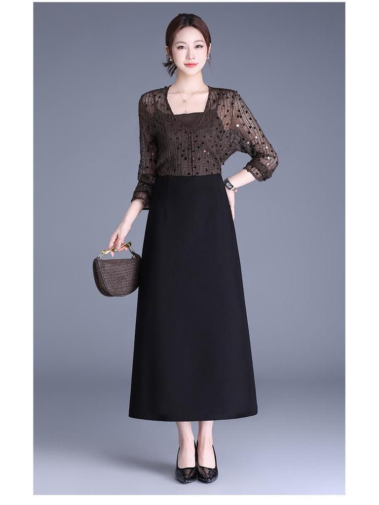 Spring 2026 Women's Fashion High-Waisted A-Line Skirt
