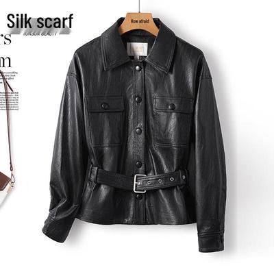 Women's Elegant Lapel Long-Sleeve Jacket