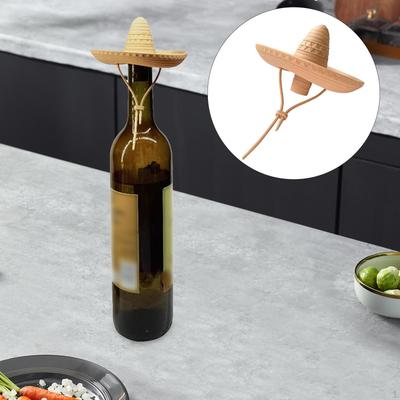 Cowboy Hat Wine Stopper Cute Champagne for Holiday Year Festival