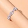 Chic Rhinestone Evil Eye Claw Chain Anklet