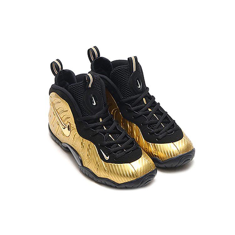 Nike Air Foamposite Pro Metallic Gold GS 644792-701