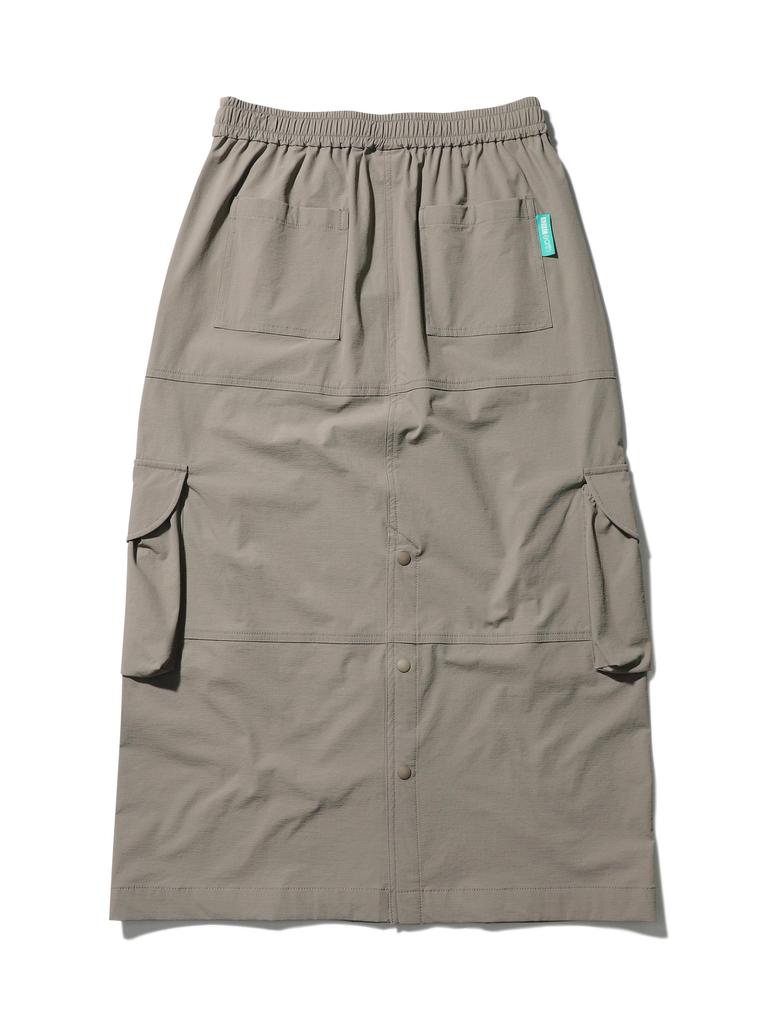 Bbc Earth W Ripstop Cargo Long Skirt_Grey