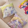 Anime Girl S-Sailor Moon Personalized Pillow Cover Kids Bedroom Wild Party Decor Pillowcase Kid Birthday Shower Gift