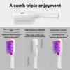 Red Vibration Light Oil Control Light Therapy Scalp MassagingTool Hair Growth Electric Massage Comb Electric Hair Comb