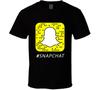Snapchat Black T Shirt