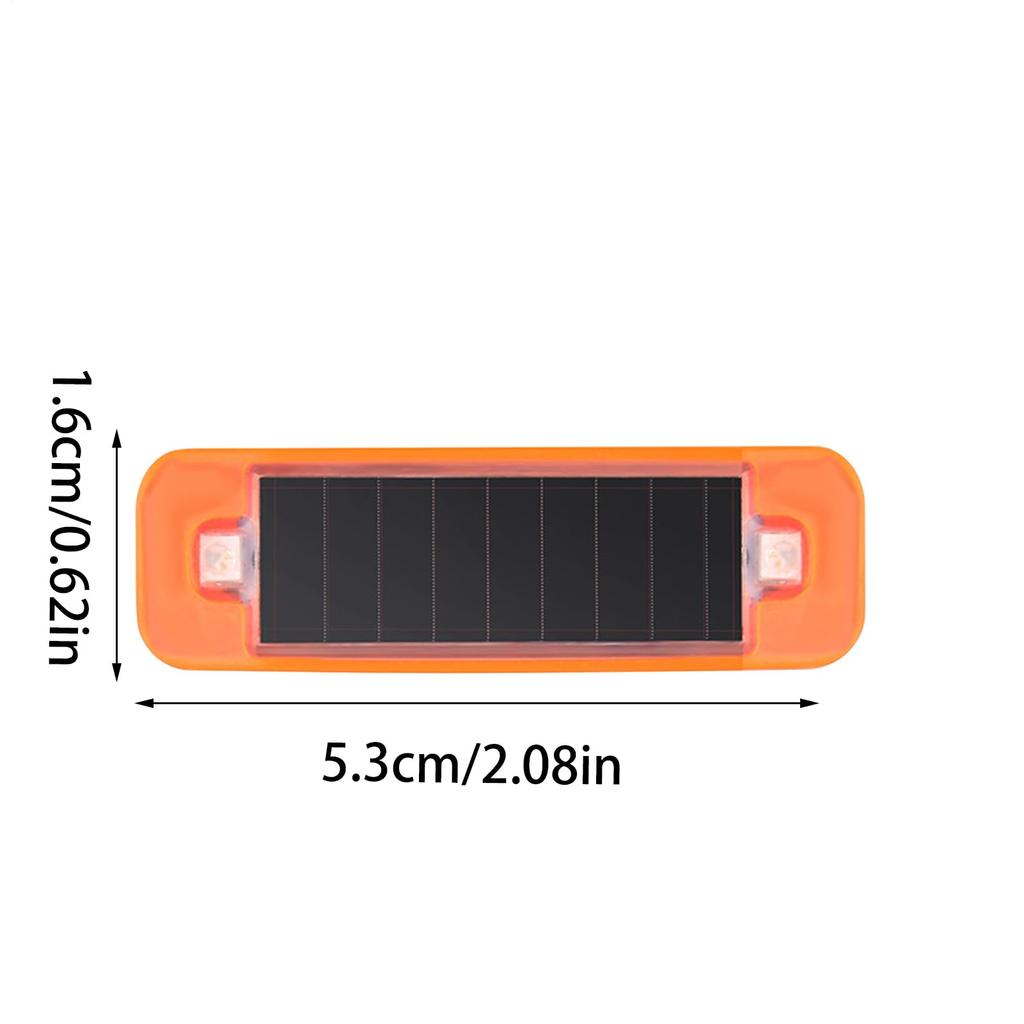 Bicycle Solar Light, Solar Bike Light, Waterproof - Bike Clear Lamp, Night Cycling Lamp