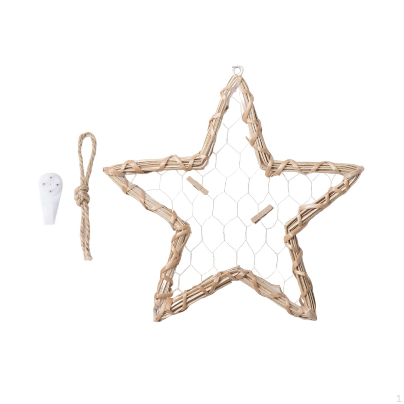 

Настенная решетка держатель панели звезды полка для хранения картин подвесная стойка для квартиры