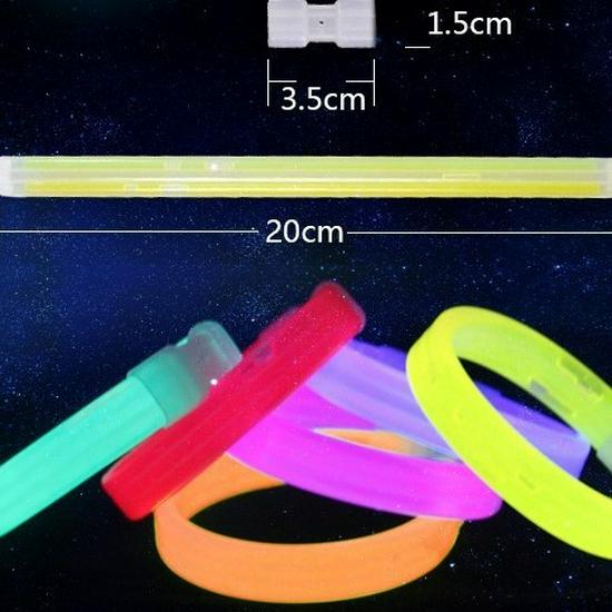 Glow Stick Bracelets: Luminous Wristbands & Drumsticks for Concerts and Weddings