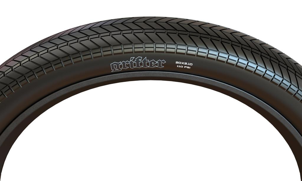 MAXXIS Grifter - Dual Compound - 20" - 2-Ply, EXO - Freestyle BMX Tire, Size 20x2.40 - 2-Ply.