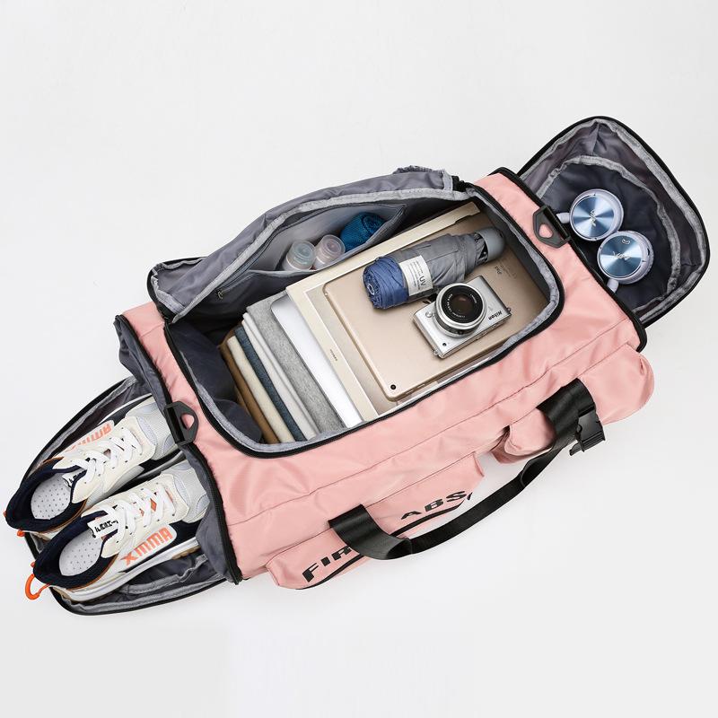 Unisex Large Capacity Multifunctional Backpack for Travel and Work with Dry/Wet Separation