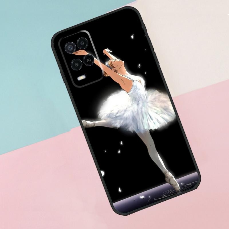 Ballett Ballerina Tänzerin Für Oppo A18 A38 A78 A98 A96 A58 A17 A77 A80 A40 A60 A16 A76 A74 A94 A54 A15 A57S Handyhülle