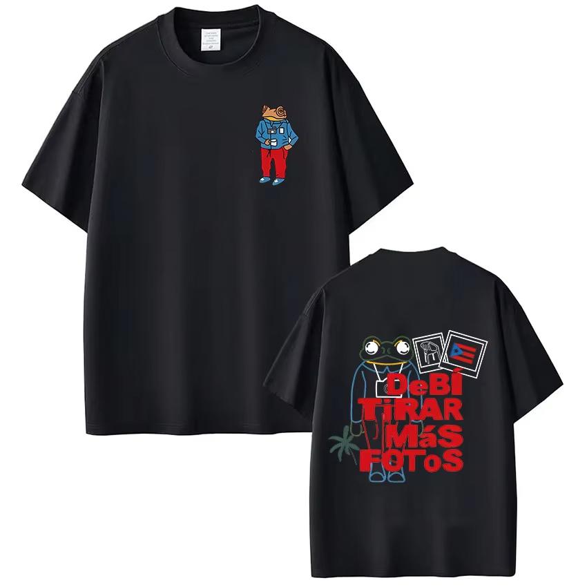 2026 Bad Bunny DTMF Album Tour Graphic 100 Percent Cotton Unisex New Summer Unisexs Breathable Crew Neck Unisex And Unisex Tshirt