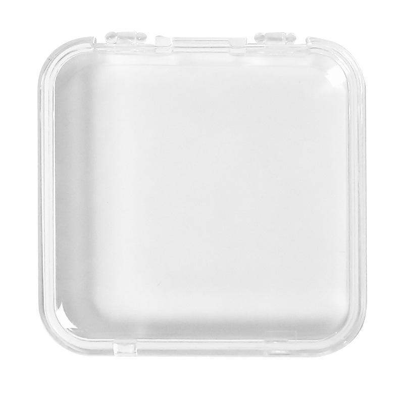 Průhledný akrylový úložný box na odznaky, uzavřený, prachotěsný, moderní jednoduchý design