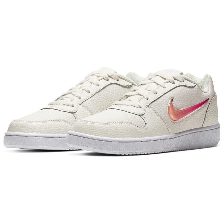 Nike Ebernon Low Prem White/Pink Women's AQ2232-100