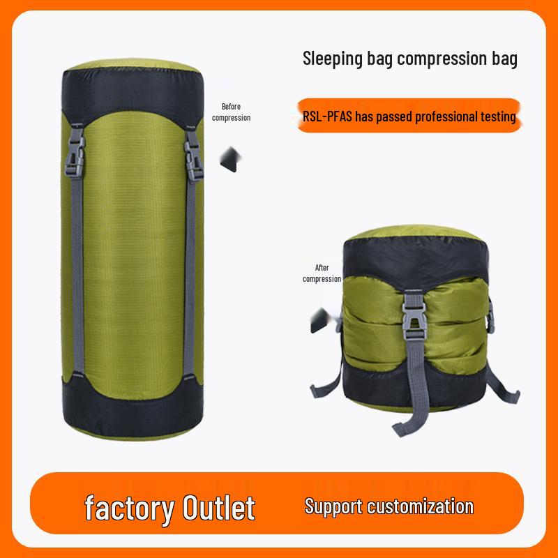Premium Sleeping Bag & Quilt Compression and Storage Bag - Dustproof, Travel-Friendly, Outdoor Use
