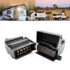 Trailer Socket Trailer Connector Male Female Wiring Connector Adapter for RV