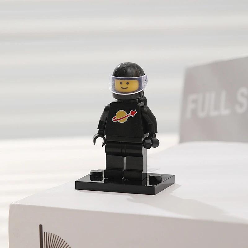 Rymdfart Astronaut Barn Pedagogisk Montering Minifigur Leksaker